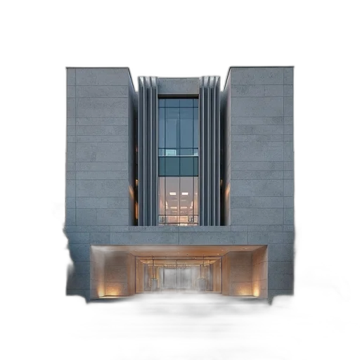 building, furniture, 3d render, concept art transparent PNG cut-out