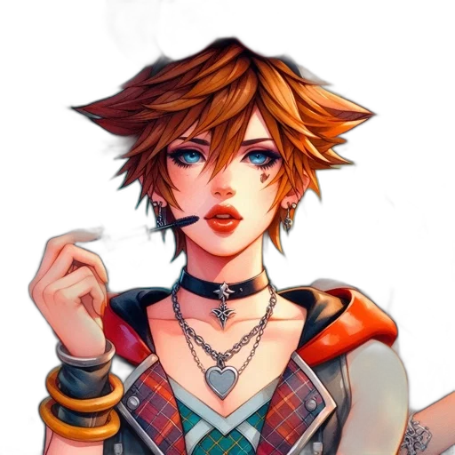 jewelry, staff, face, fantasy art transparent PNG cut-out