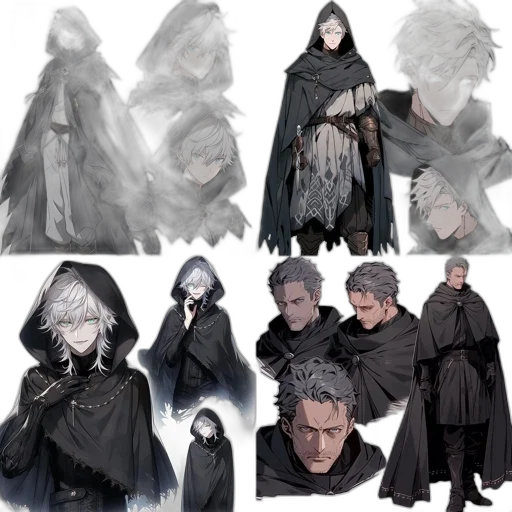 mask, concept art, fantasy art, 3d render transparent PNG cut-out