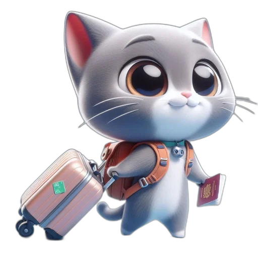 staff, robot, concept art, 3d render transparent PNG cut-out