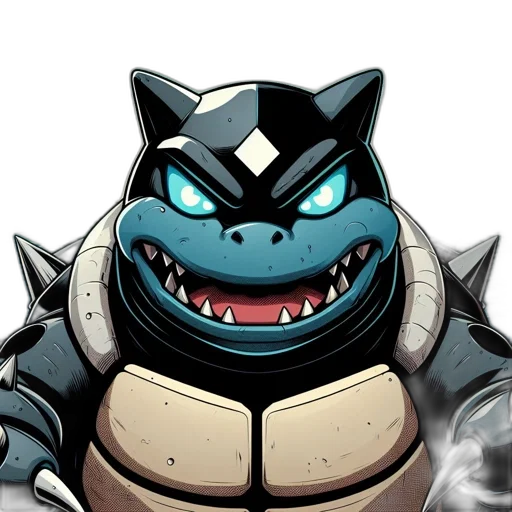 dragon, comic book art, concept art, pixel art transparent PNG cut-out
