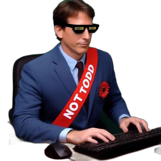 jacket, staff, robot, crown transparent PNG cut-out