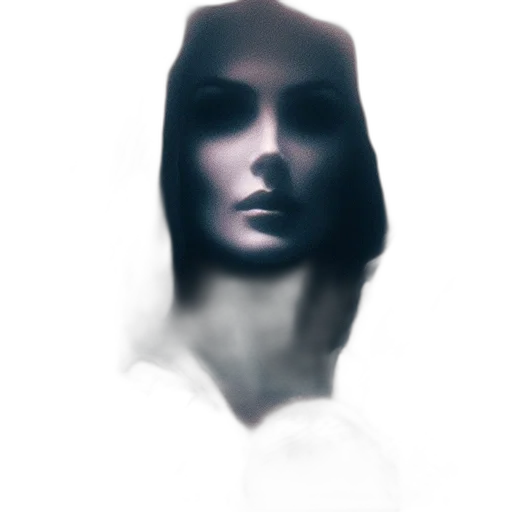 face, mask, robot, creature transparent PNG cut-out