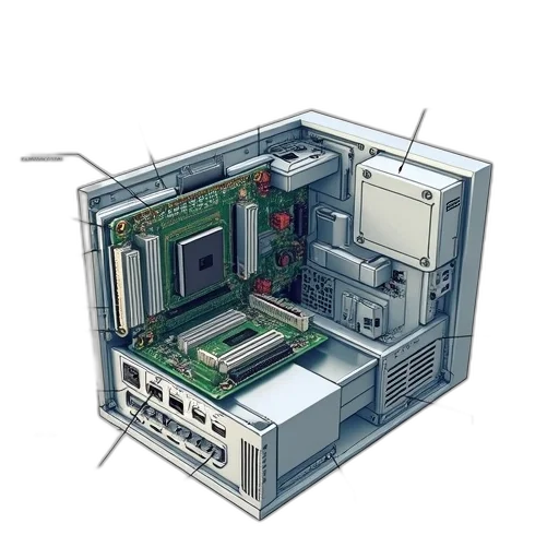 robot, 3d render, pixel art, concept art transparent PNG cut-out