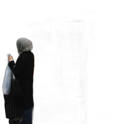 jacket, dress, mask, face transparent PNG cut-out