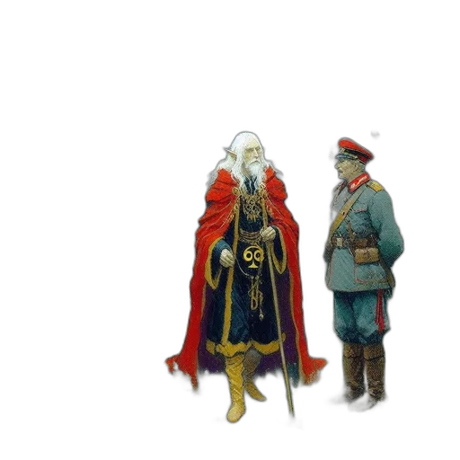 staff, crown, sword, hat transparent PNG cut-out