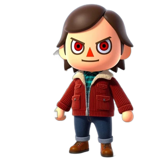 jacket, 3d render, concept art, cartoon transparent PNG cut-out