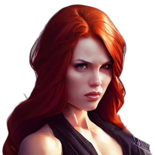 face, fantasy art, comic book art, photorealistic transparent PNG cut-out