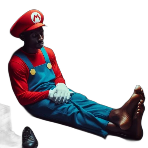 shoes, mask, hat, creature transparent PNG cut-out