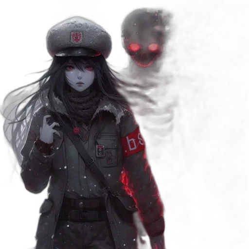 mask, jacket, creature, robot transparent PNG cut-out