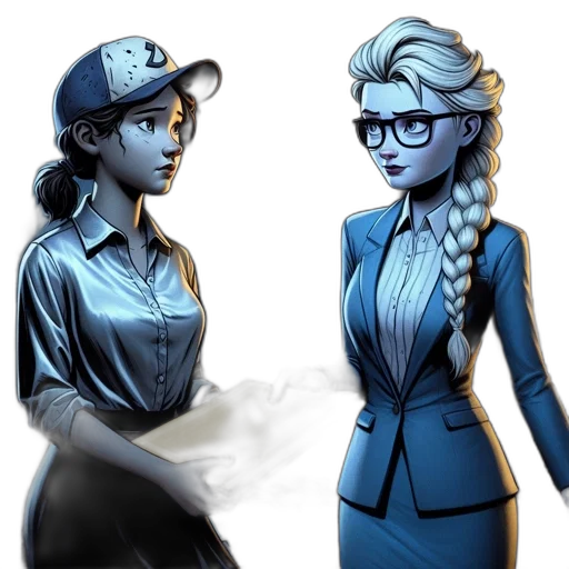 concept art, comic book art, cartoon, pixel art transparent PNG cut-out