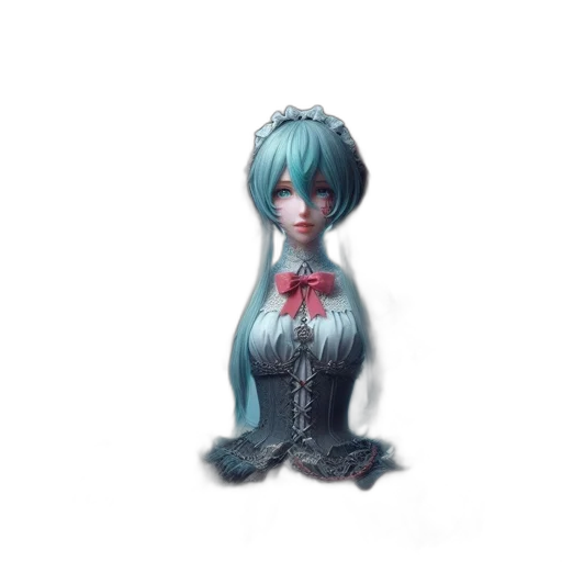 robot, dress, staff, face transparent PNG cut-out