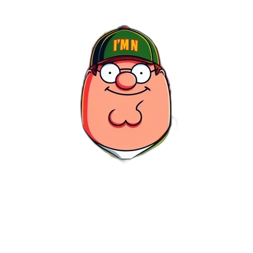 hat, face, staff, cartoon transparent PNG cut-out