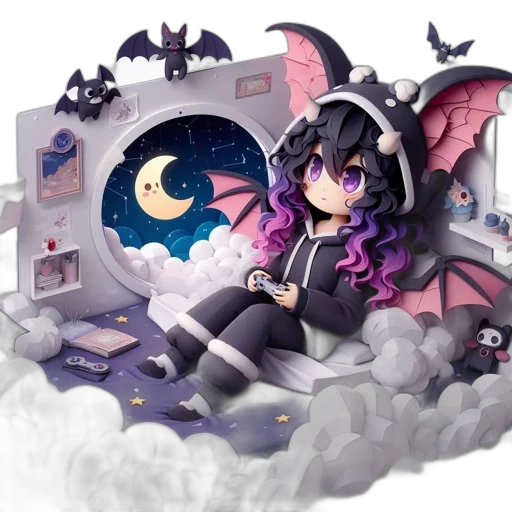dragon, fantasy art, pixel art, concept art transparent PNG cut-out