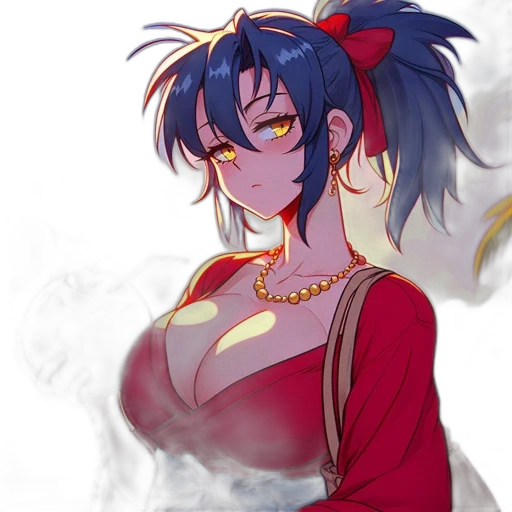 dress, dragon, crown, staff transparent PNG cut-out