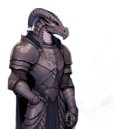 dragon, sword, staff, mask transparent PNG cut-out