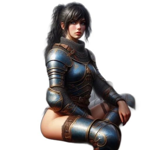 dress, sword, weapon, robot transparent PNG cut-out