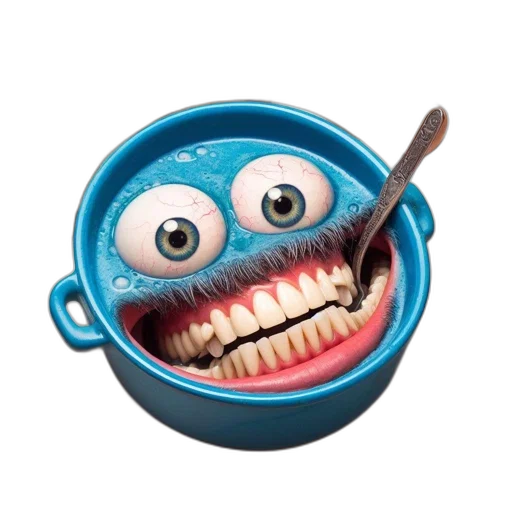 food, staff, creature, mask transparent PNG cut-out