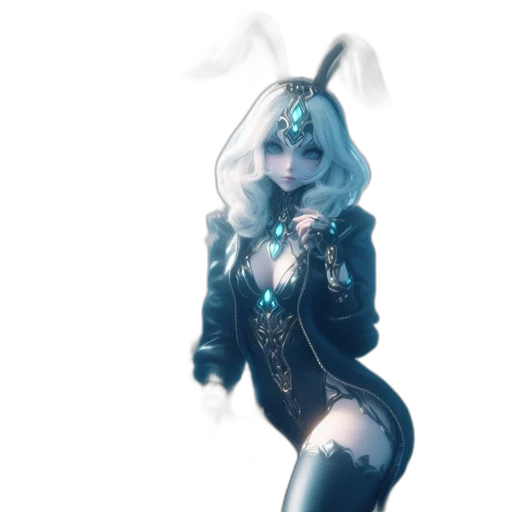 dress, robot, jacket, staff transparent PNG cut-out