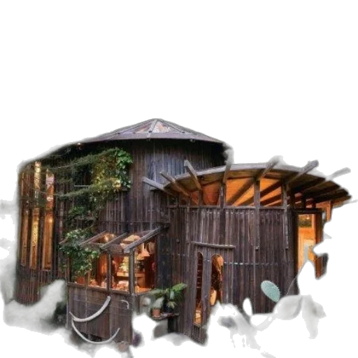 building, concept art, 3d render, photorealistic transparent PNG cut-out