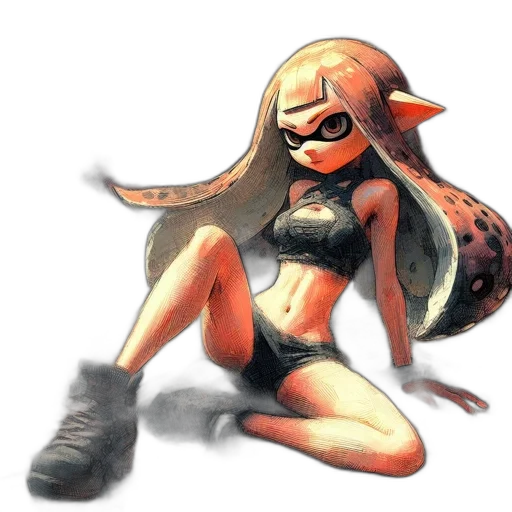 dress, mask, weapon, animal transparent PNG cut-out