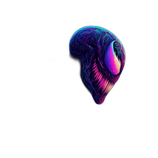 creature, hair, mask, animal transparent PNG cut-out