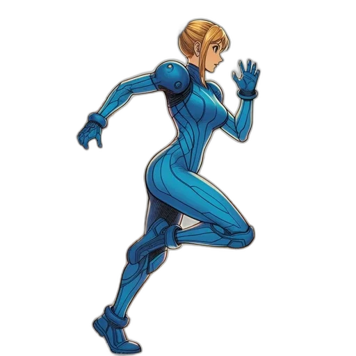 robot, dress, concept art, comic book art transparent PNG cut-out