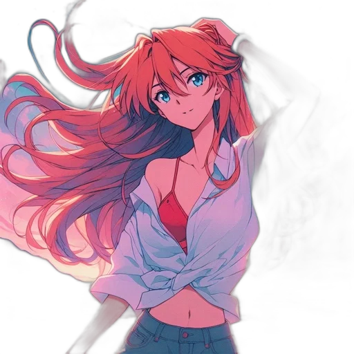 dress, jacket, weapon, staff transparent PNG cut-out