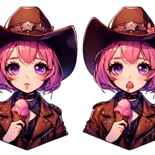 hat, jacket, weapon, pixel art transparent PNG cut-out
