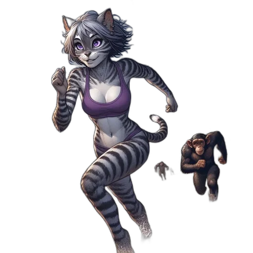 creature, animal, staff, concept art transparent PNG cut-out