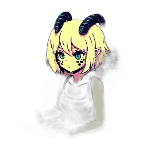 mask, staff, creature, face transparent PNG cut-out