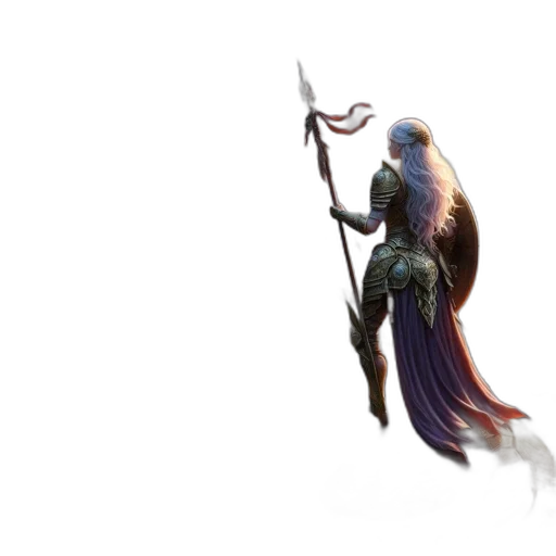 sword, dragon, staff, weapon transparent PNG cut-out