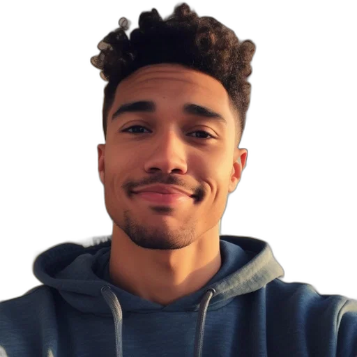 face, hair, staff, dragon transparent PNG cut-out
