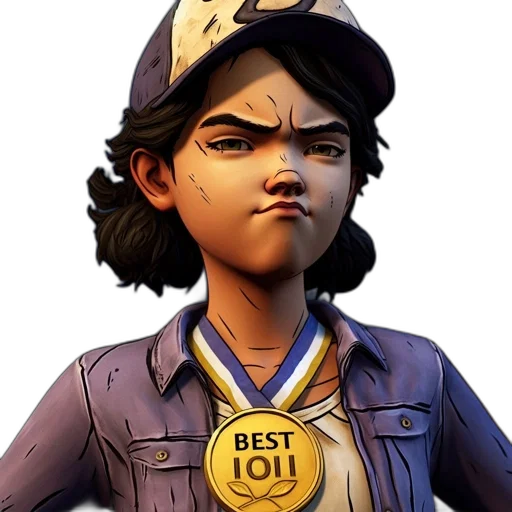 staff, face, jacket, weapon transparent PNG cut-out