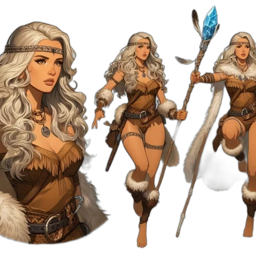 concept art, fantasy art, pixel art, comic book art transparent PNG cut-out