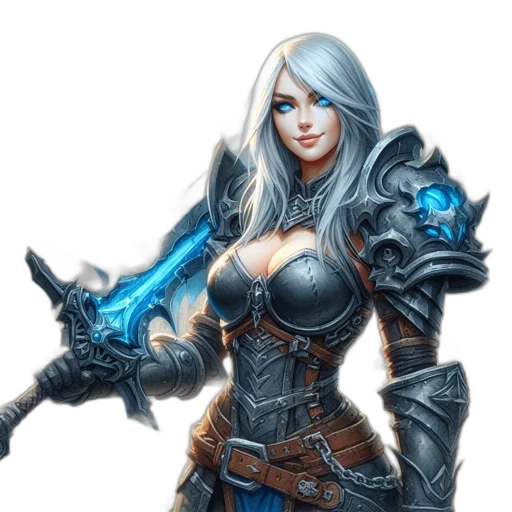 sword, weapon, fantasy art, concept art transparent PNG cut-out