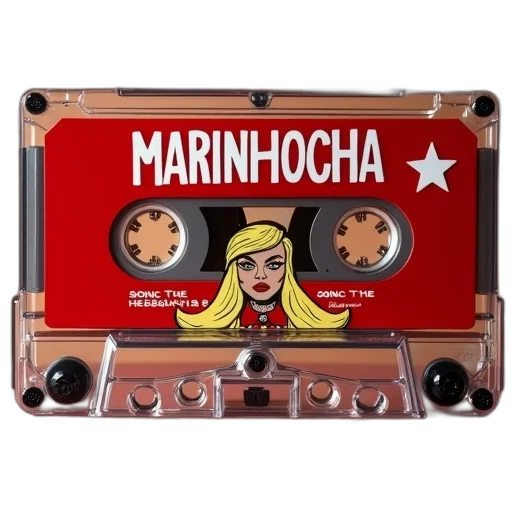 cartoon, close-up, cassette, tape transparent PNG cut-out