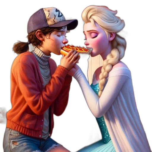 food, concept art, fantasy art, comic book art transparent PNG cut-out