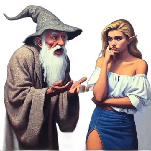 fantasy art, concept art, pixel art, oil painting transparent PNG cut-out