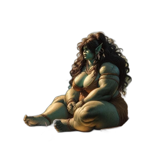 creature, dress, concept art, fantasy art transparent PNG cut-out