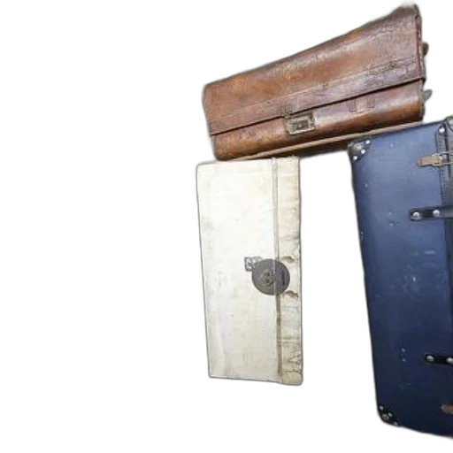 weapon, furniture, vintage, suitcases transparent PNG cut-out