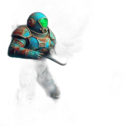 robot, weapon, creature, staff transparent PNG cut-out