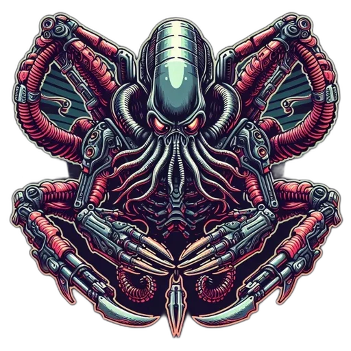 creature, robot, animal, jacket transparent PNG cut-out