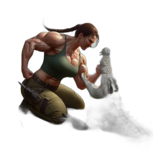 weapon, creature, sword, staff transparent PNG cut-out