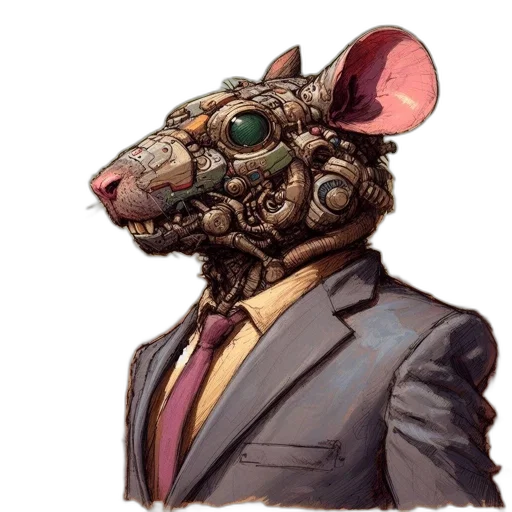 mask, animal, face, jacket transparent PNG cut-out