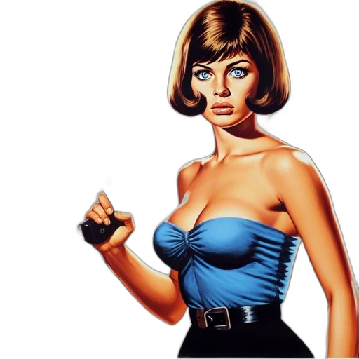 dress, comic book art, photorealistic, concept art transparent PNG cut-out