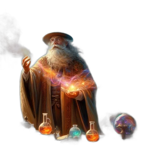 staff, fantasy art, concept art, pixel art transparent PNG cut-out