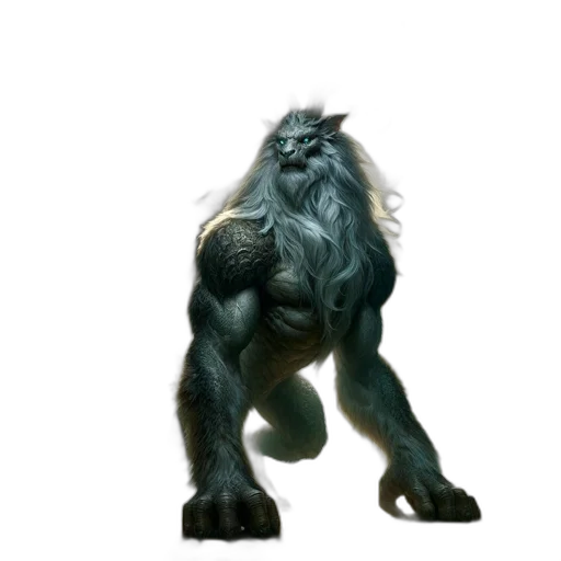 creature, animal, dragon, staff transparent PNG cut-out