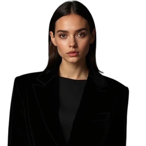 jacket, face, dress, staff transparent PNG cut-out
