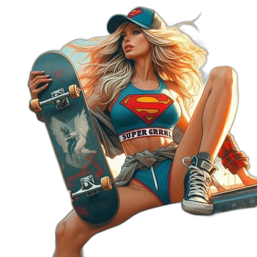 shoes, comic book art, concept art, photorealistic transparent PNG cut-out